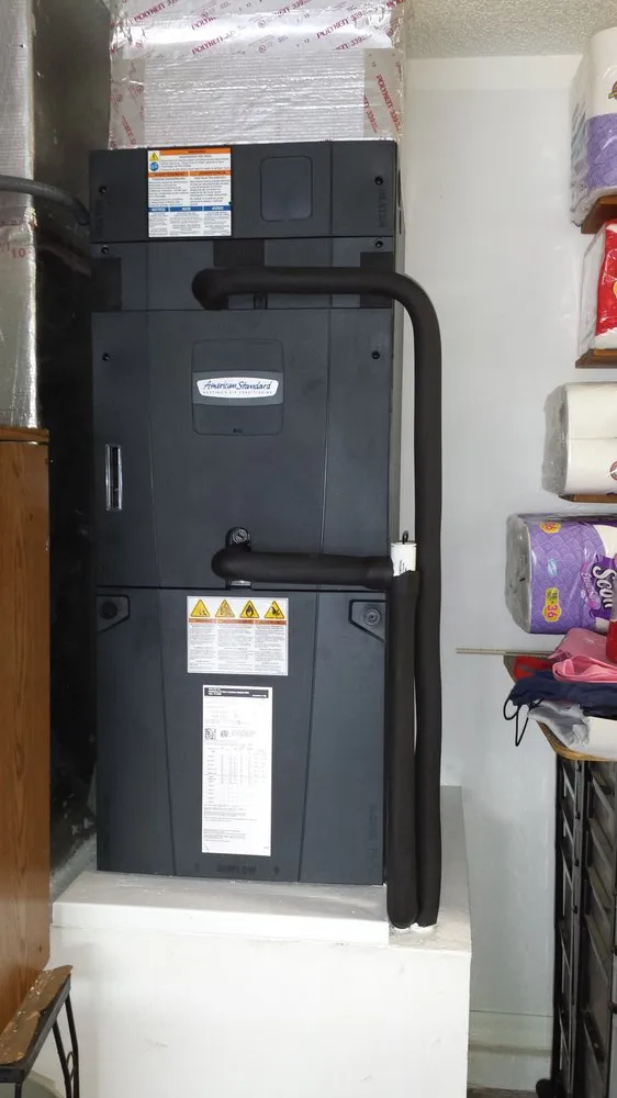 Slide of Chuck Farrell's AC & Heating