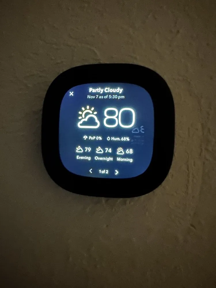 Slide of Chuck’s AC