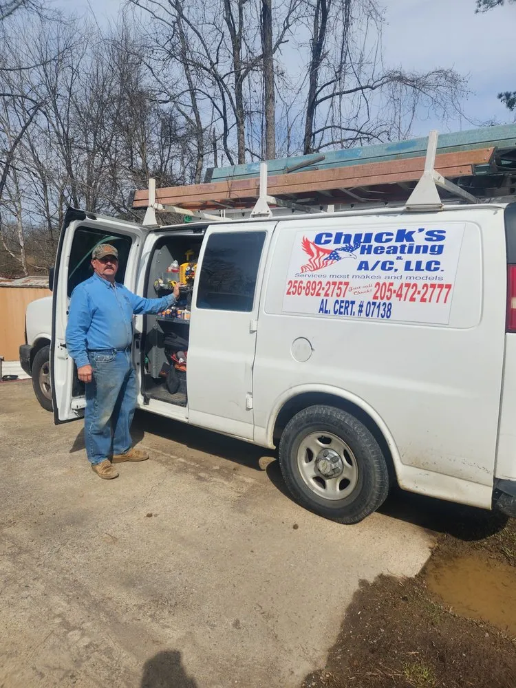 Slide of Chuck's Heating & A/C