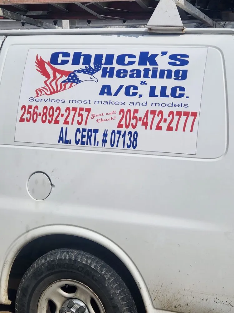 Slide of Chuck's Heating & A/C