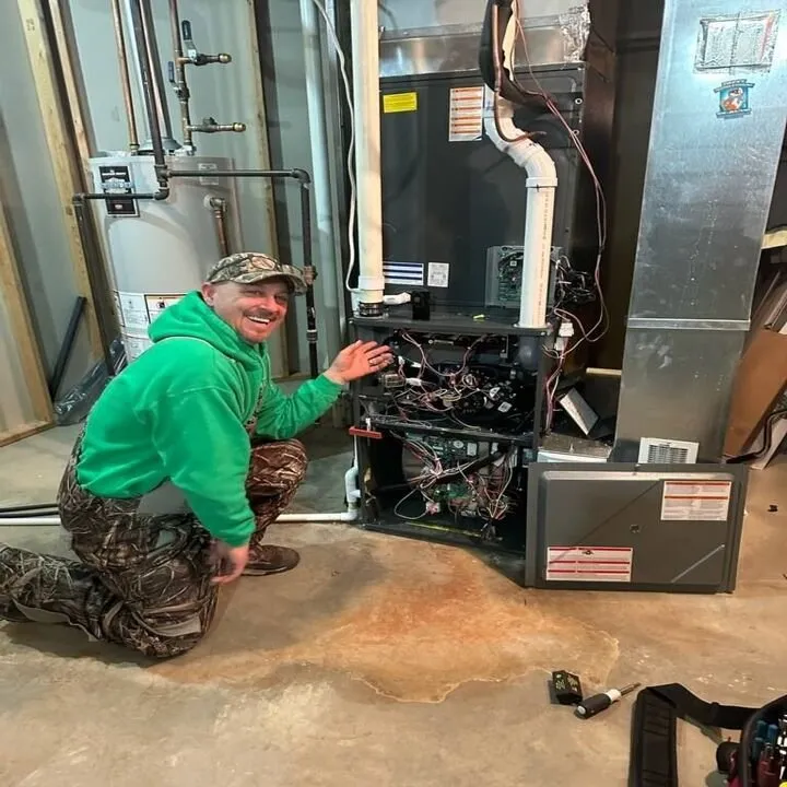 Slide of Chuck's Heating and Cooling