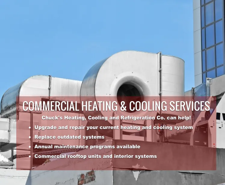 Slide of Chuck's Heating Cooling & Refrigeration