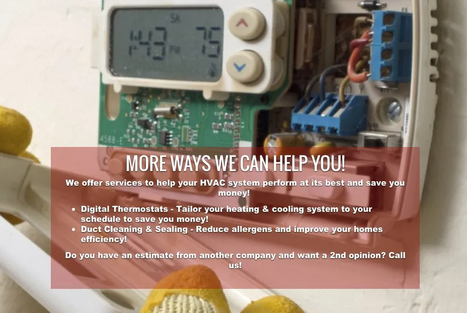 Slide of Chuck's Heating Cooling & Refrigeration