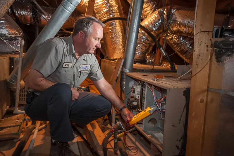 Slide of Church Services