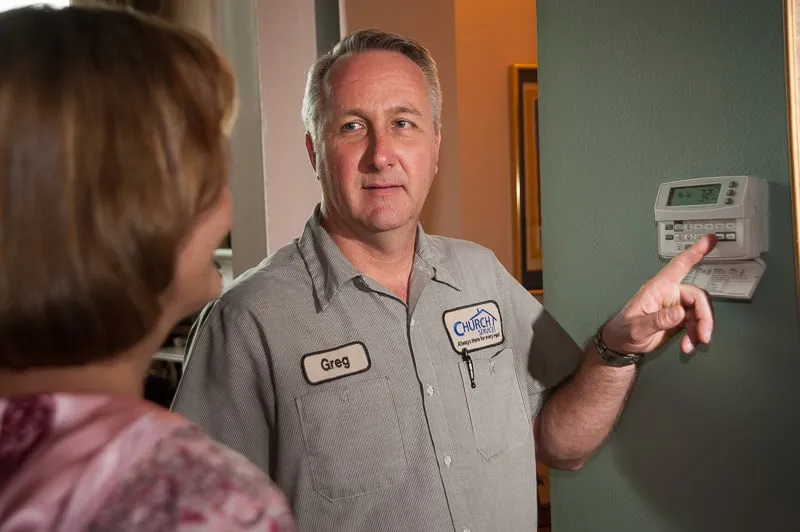 Slide of Church Services