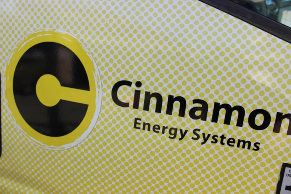 Slide of Cinnamon Energy Systems