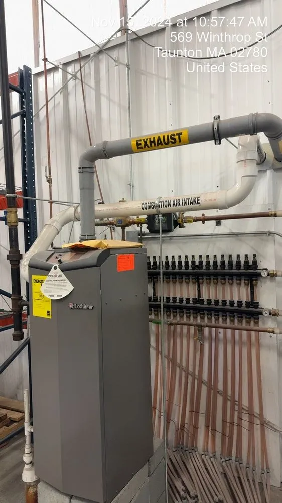 Slide of city plumbing