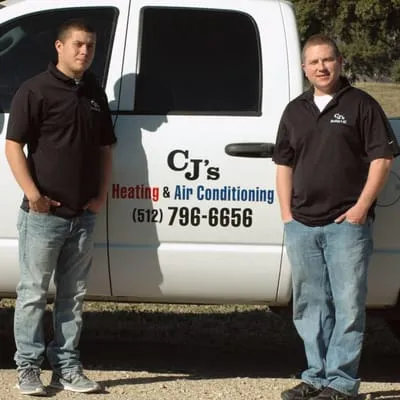 CJ's Heating & Air Conditioning Logo