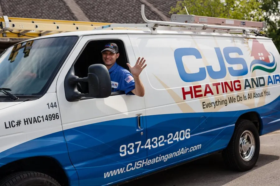 Slide of CJS Heating and Air