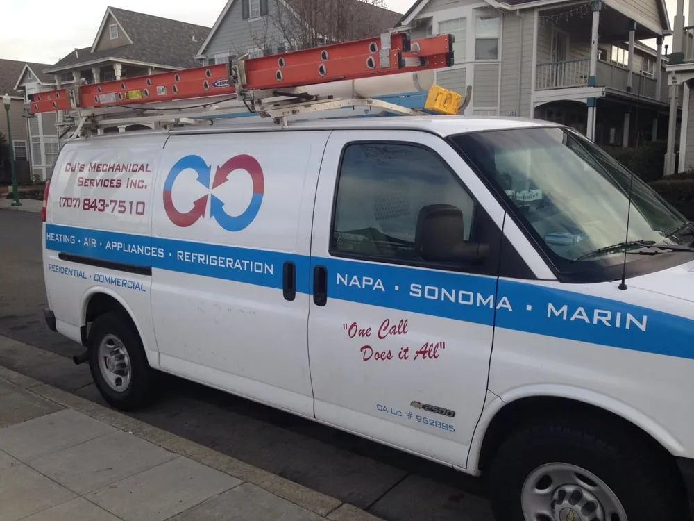 Slide of CJ's Mechanical Services