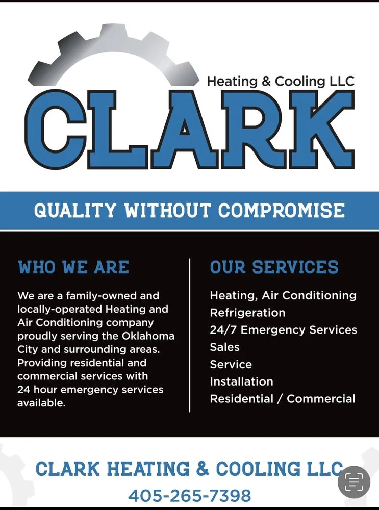 Slide of Clark Heating & Cooling