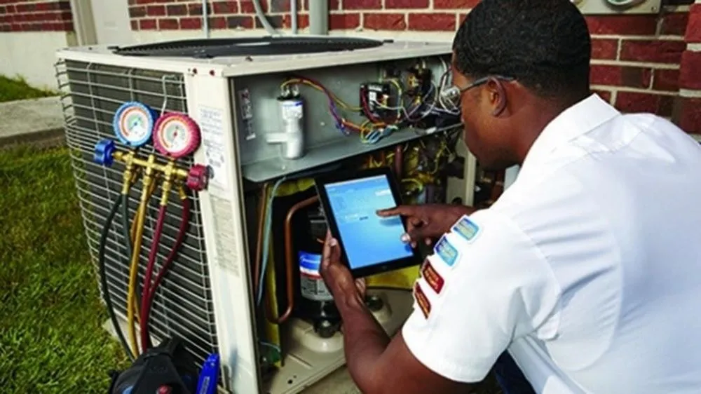 Slide of Clarke’s Heating and Cooling