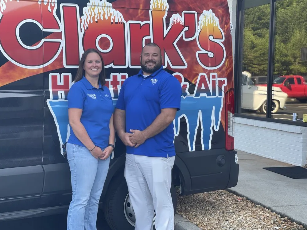 Slide of Clark's Heating and Air