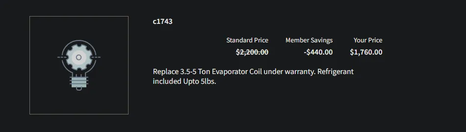 Slide of Clark's Heating and Air