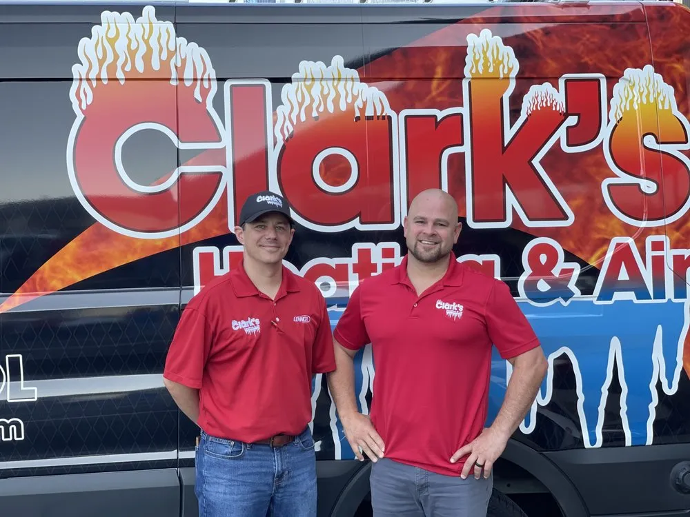 Slide of Clark's Heating and Air