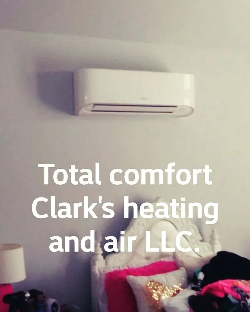 Slide of Clarks heating and Air