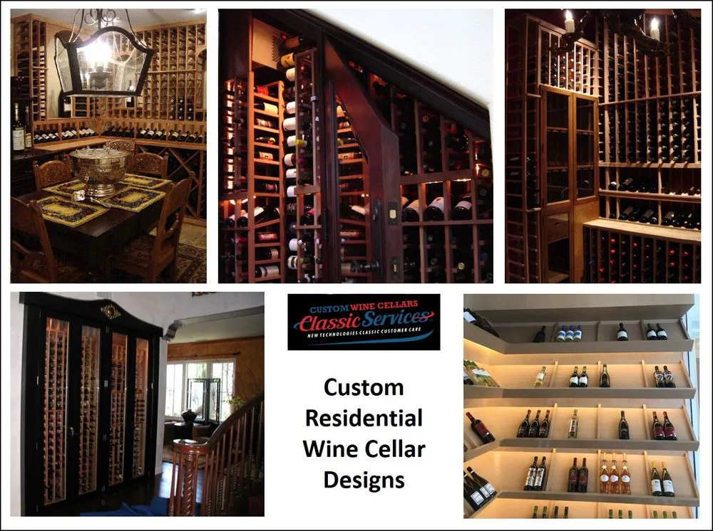 Slide of Classic Custom Wine Cellars