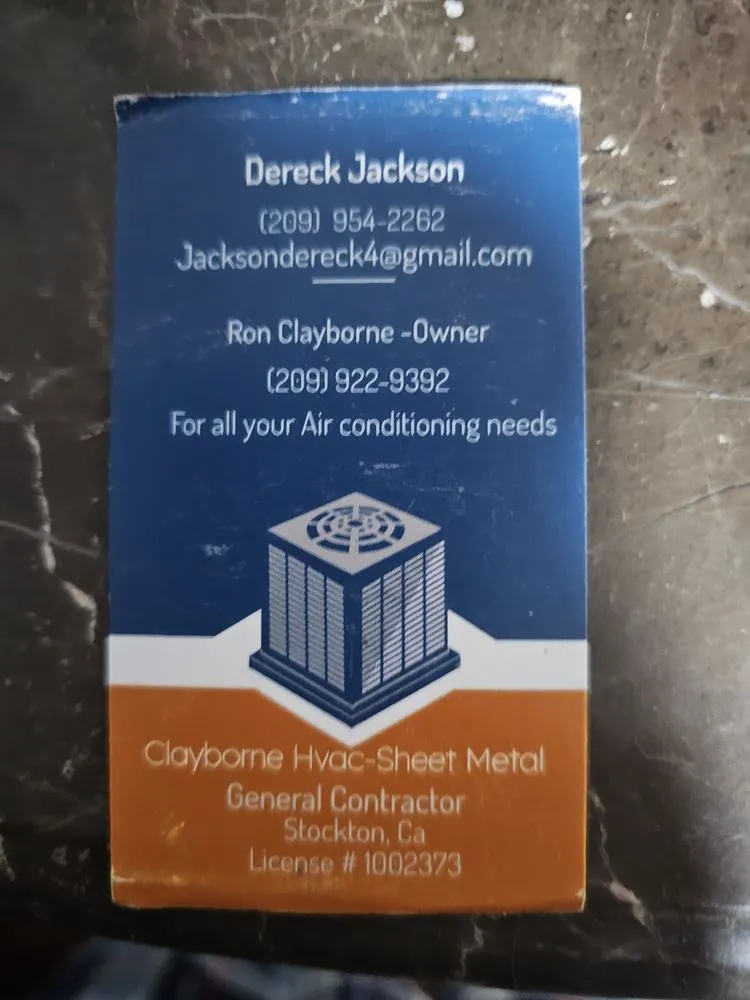 Slide of Clayborne HVAC & Sheet Metal