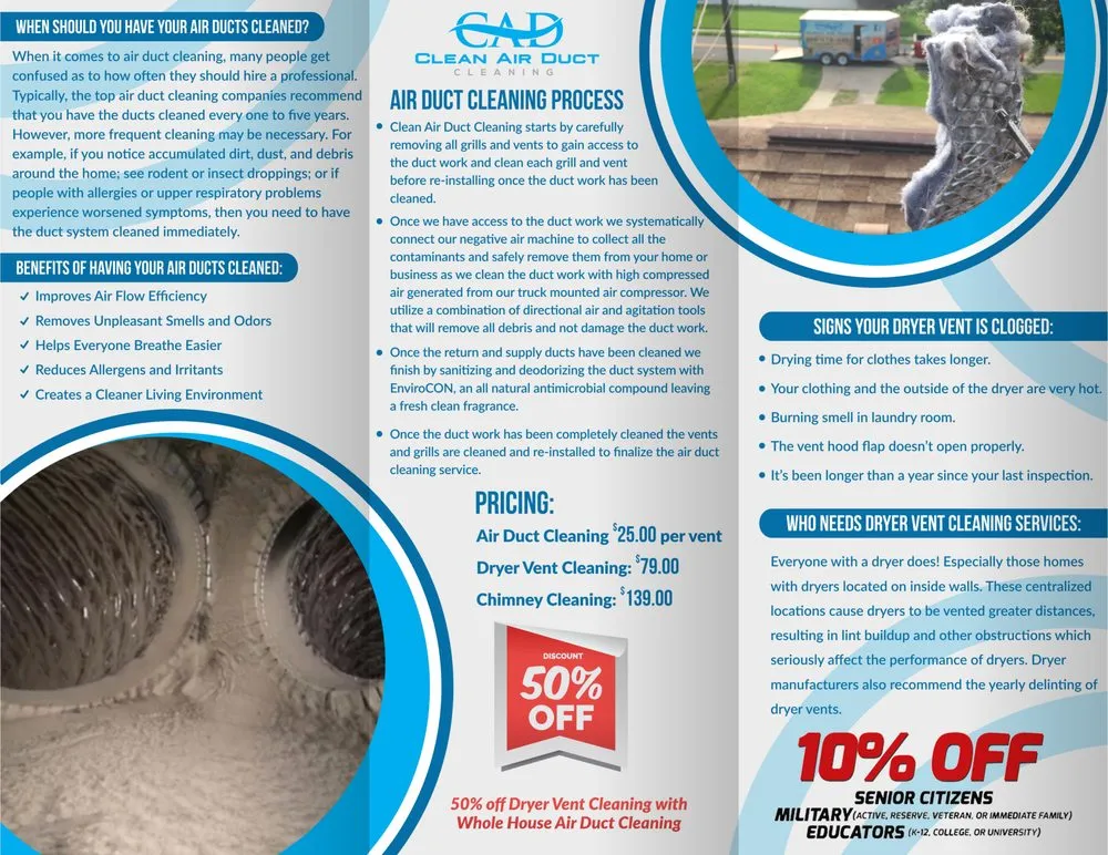 Slide of Clean Air Duct Cleaning