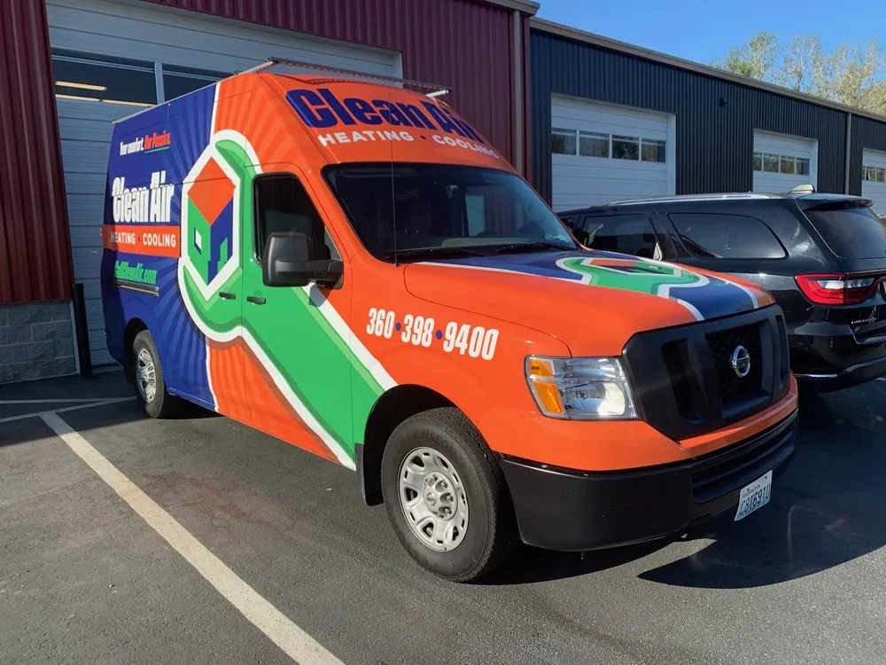 Slide of Clean Air Heating & Cooling