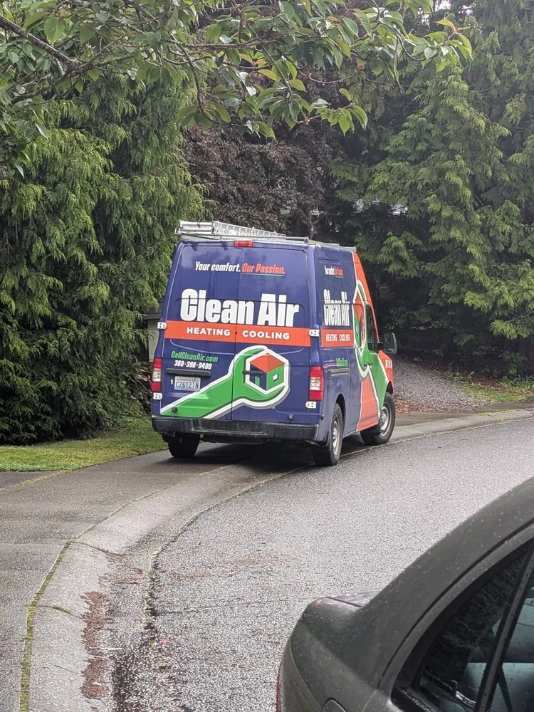 Slide of Clean Air Heating & Cooling