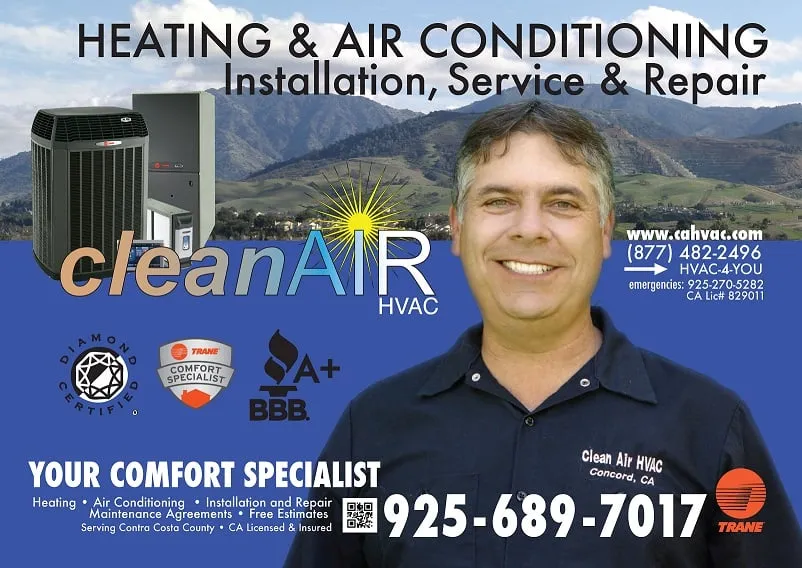 Slide of Clean Air HVAC