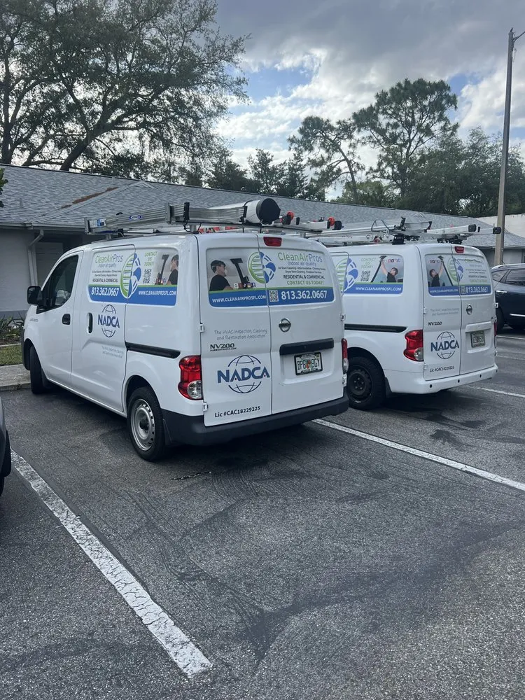 Slide of Clean Air Pros