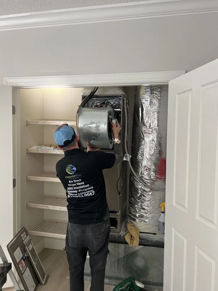 Slide of Clean Air Pros