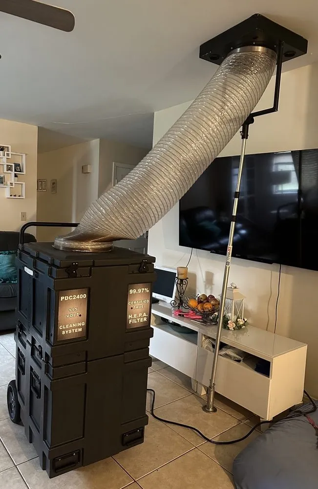 Slide of Clean Air Pros