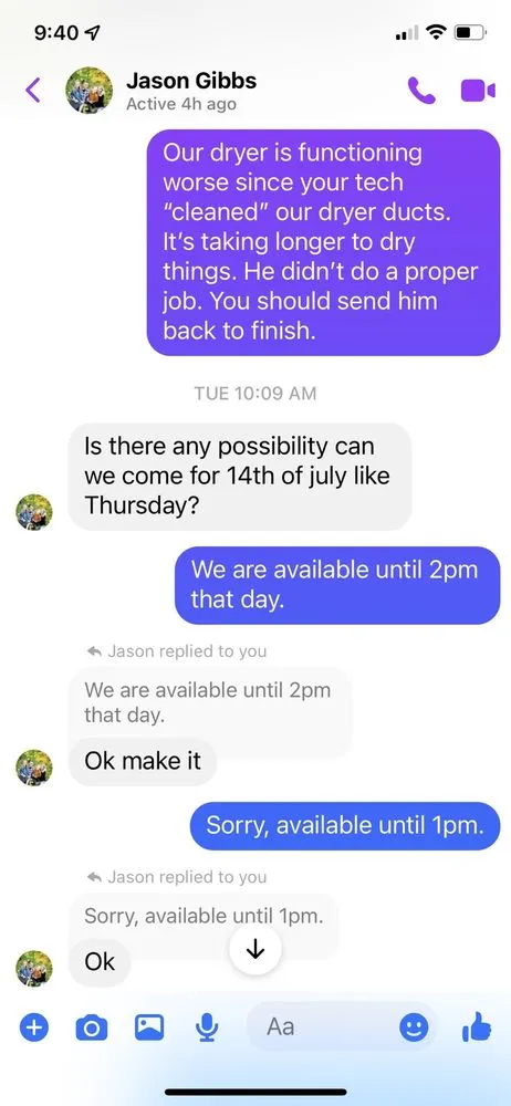 Slide of Clean Air Solutions