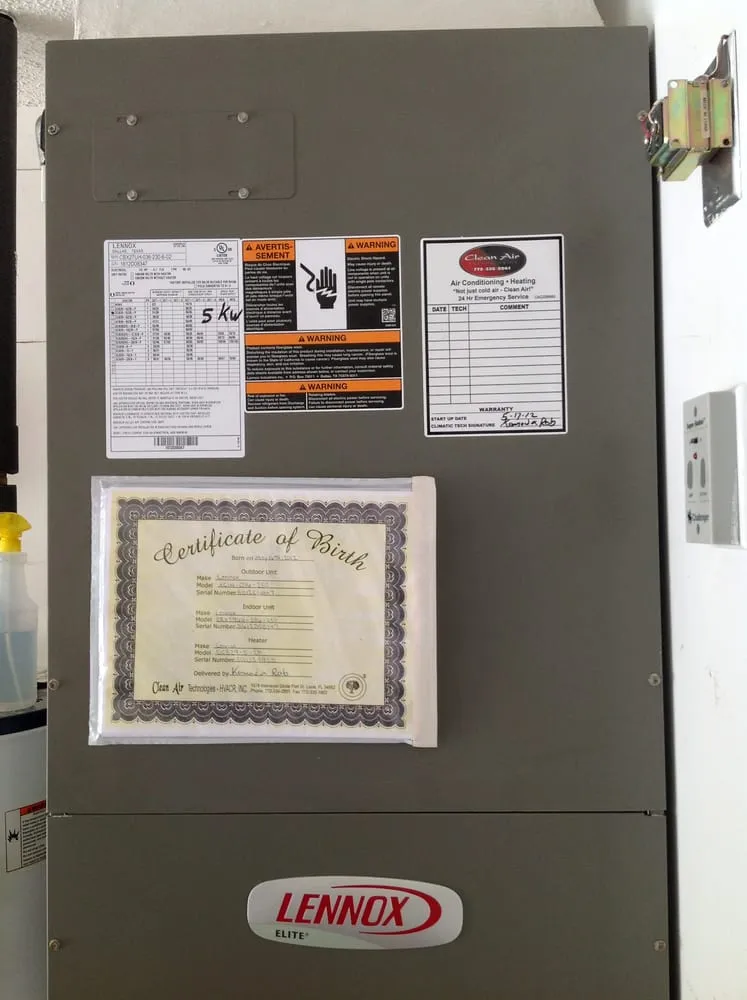 Slide of Clean Air Technologies