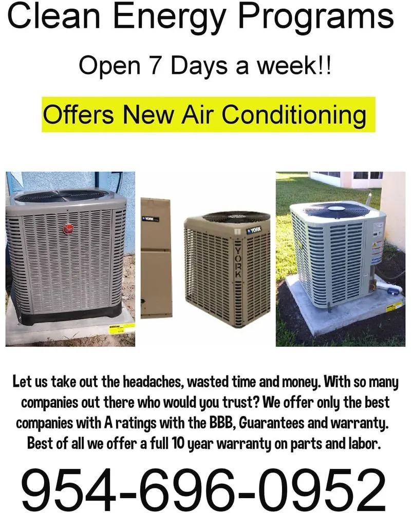 Slide of Clean Energy Programs