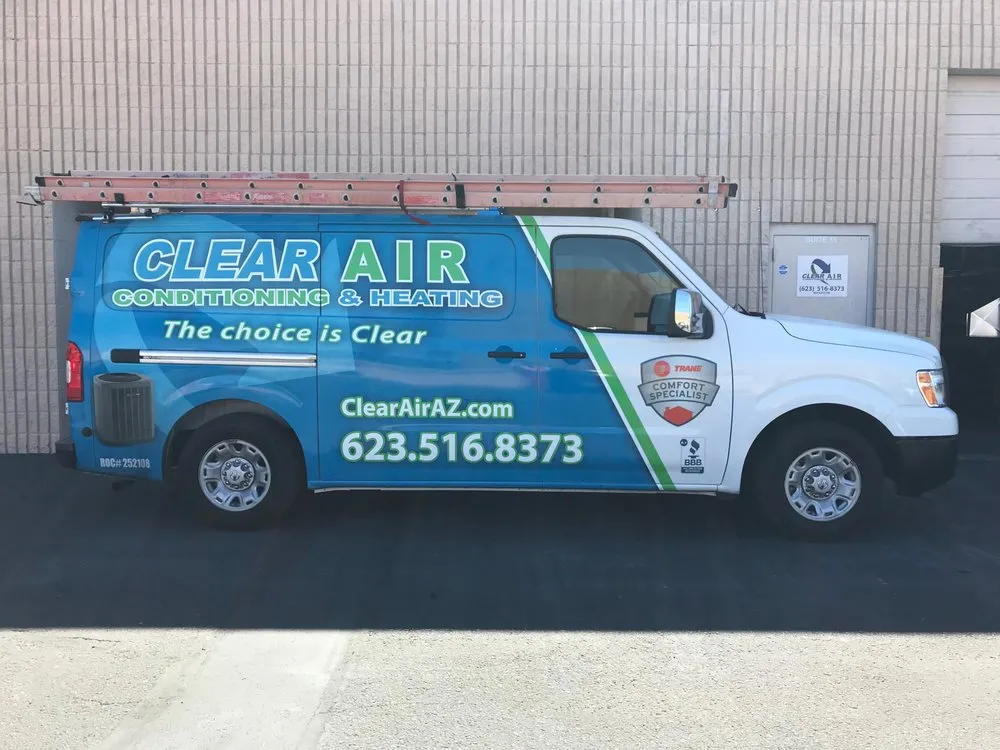 Slide of Clear Air Conditioning & Heating