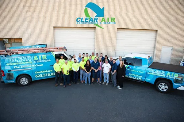 Clear Air Conditioning & Heating Logo
