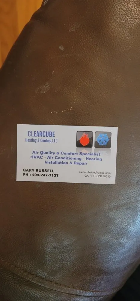 Slide of Clear Cube Ice