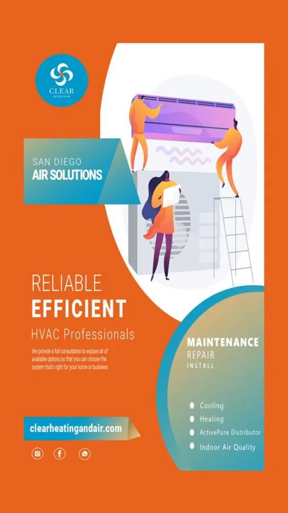 Slide of Clear Heating & Air