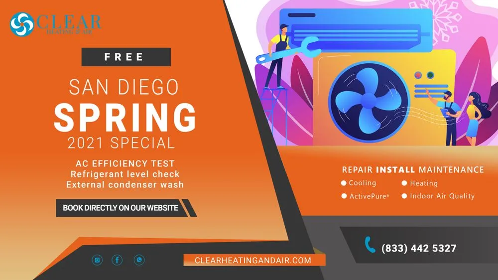 Slide of Clear Heating & Air