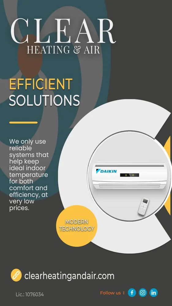 Slide of Clear Heating & Air