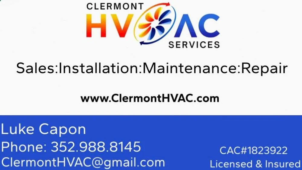 Slide of Clermont HVAC Services