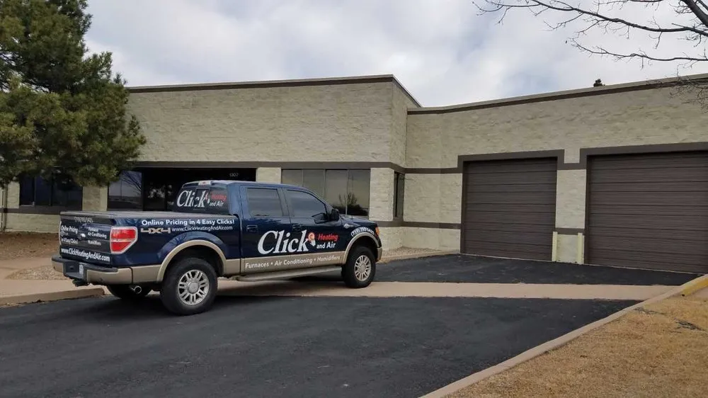 Slide of Click Heating and Air