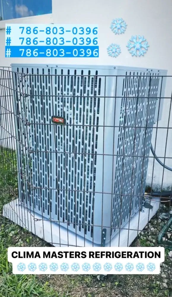 Slide of Clima Masters Refrigeration