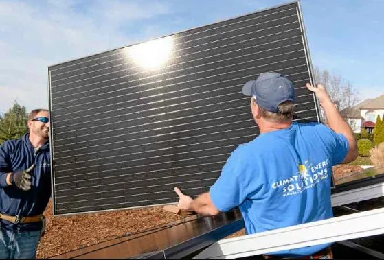 Slide of Climate & Energy Solutions