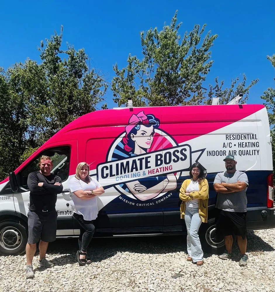 Slide of Climate Boss Cooling and Heating