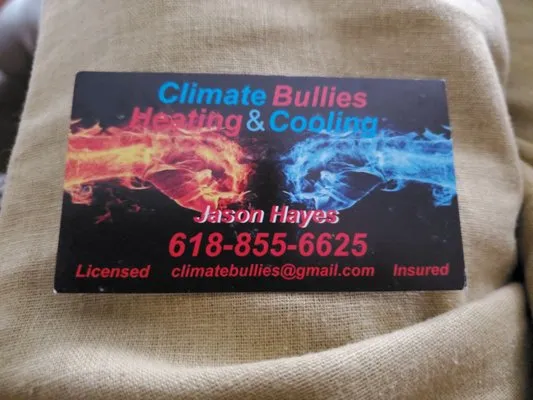 Climate Bullies Heating and Cooling Logo