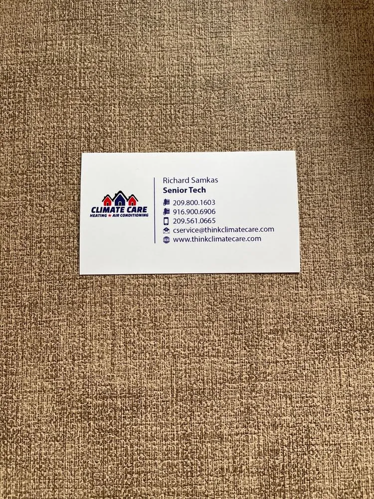 Slide of Climate Care