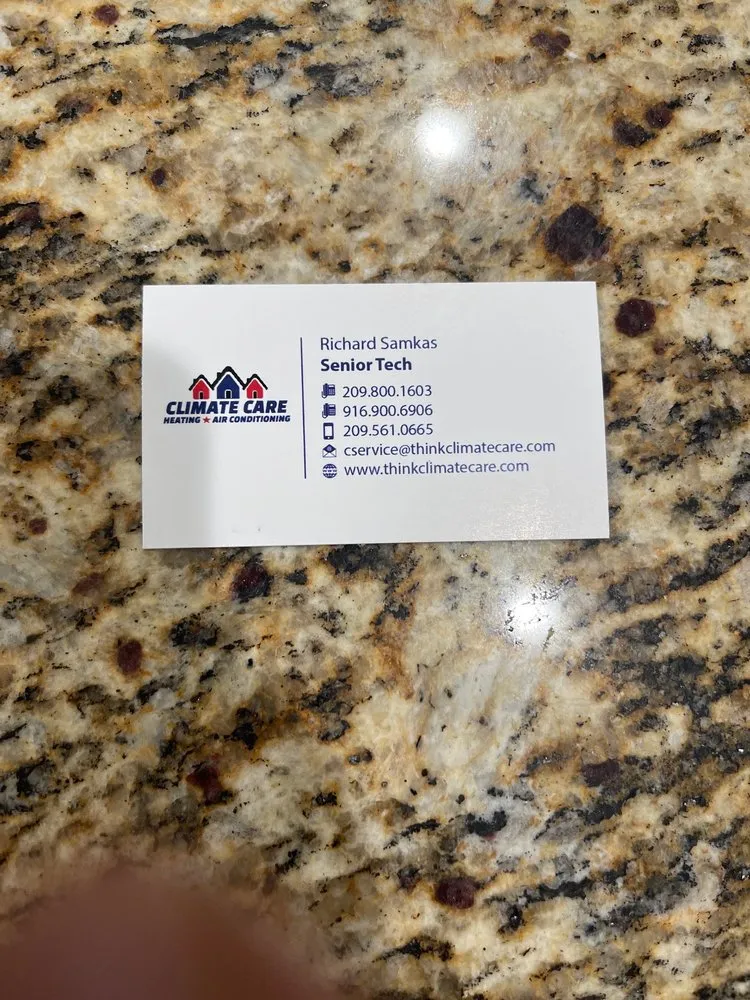 Slide of Climate Care