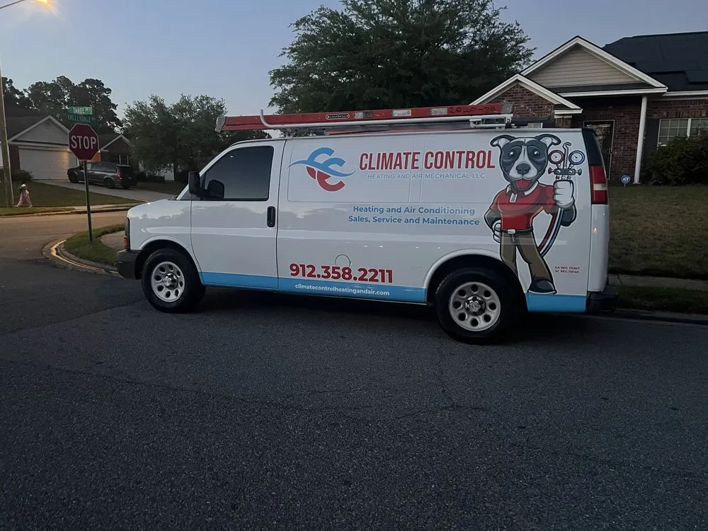 Slide of Climate Control Heating and Air Mechanical