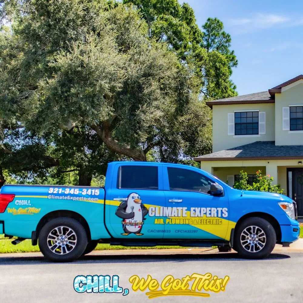 Slide of Climate Experts Air, Plumbing & Electric