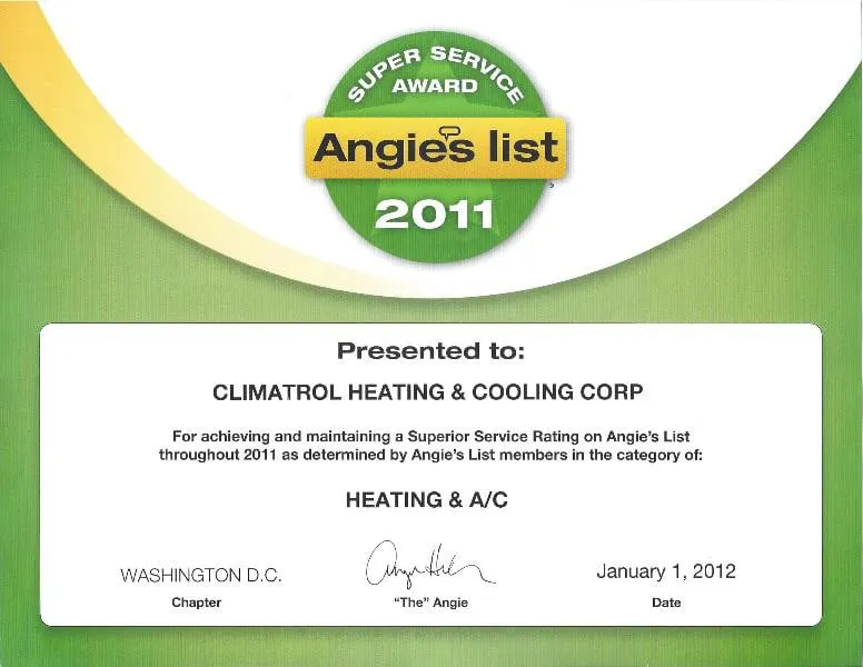 Slide of Climatrol Heating & Cooling
