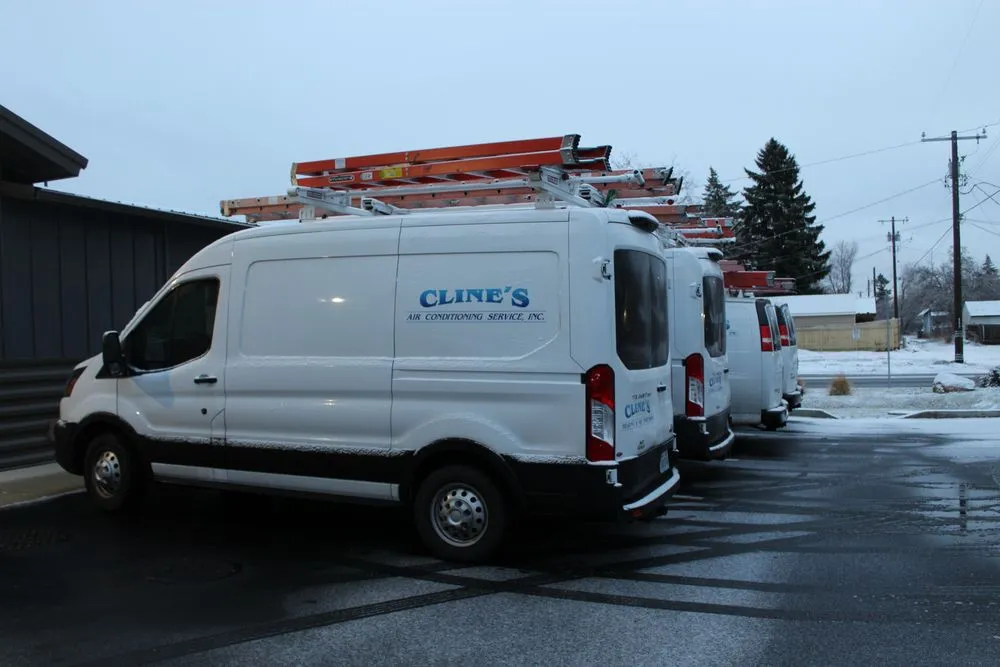 Slide of Cline's Air Conditioning Services